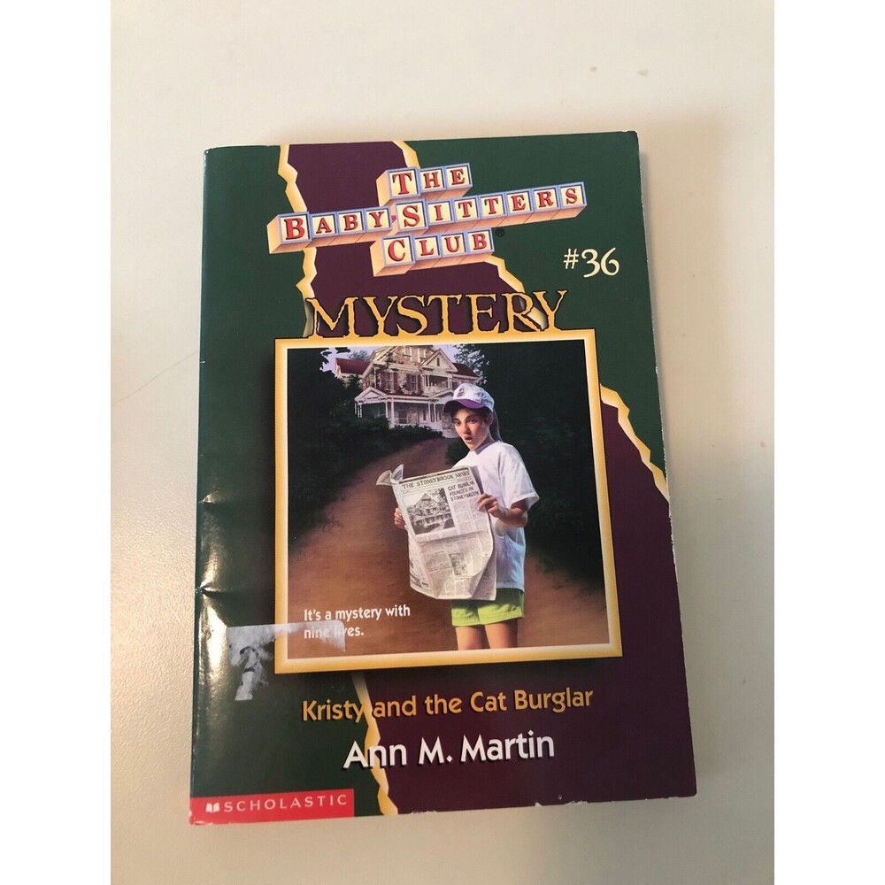 The Baby-Sitters Club Mystery Kristy and the Cat Burglar by Ann M. Martin Paperb
